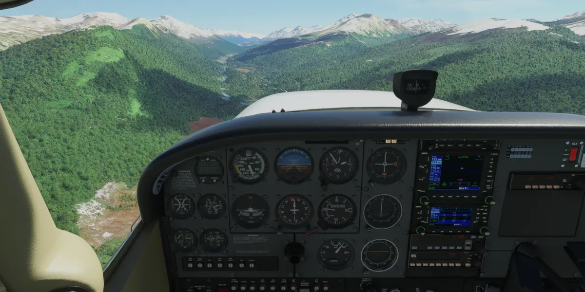 en vuelo a Usuahia, Argentina vuelos grupales simulados