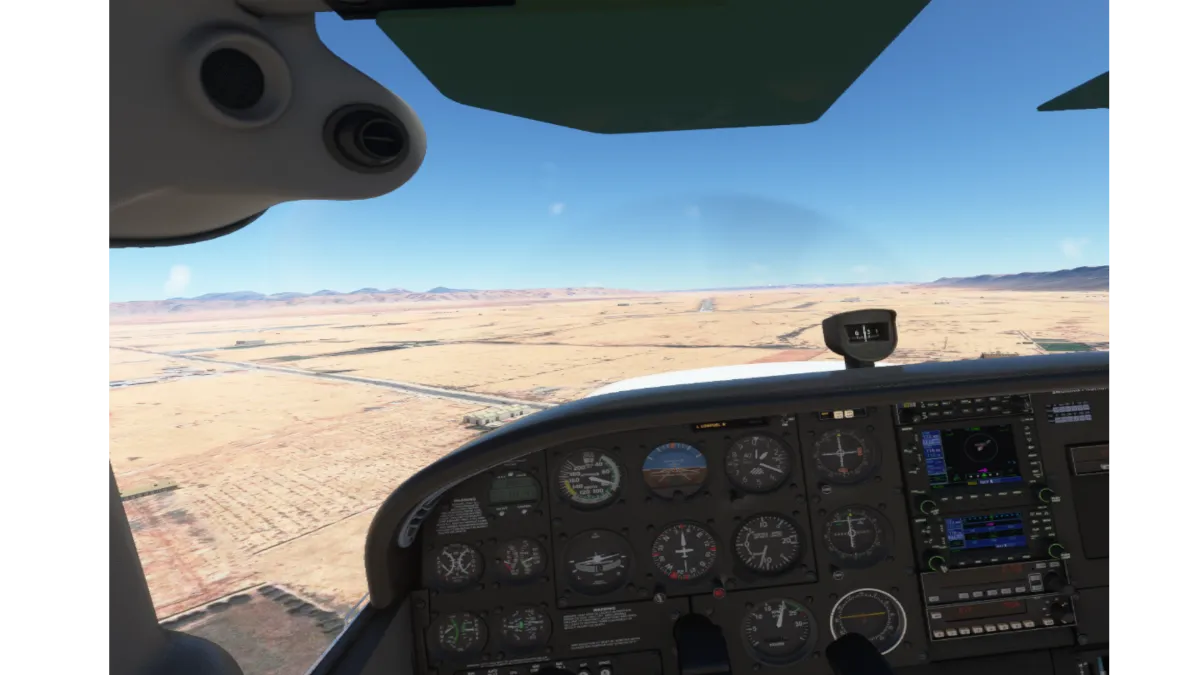 Luego subimos nuevamente al norte a Malagón y ya hacia el este pasando por el parque nacional de Cabañeros, Río Guadiana, Trujillo y Cáceres.  Desde Cáceres al sur para buscar el aeroclub Cáceres, la Cervera en donde aterrizamos por pista 29 izquierda.
