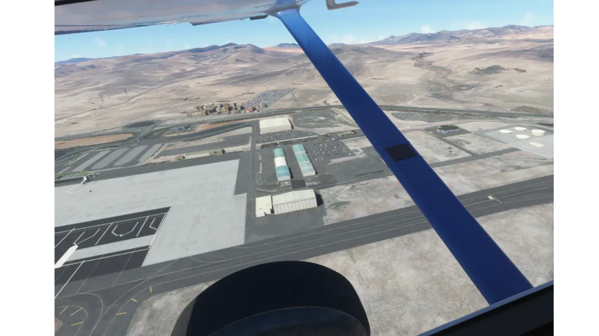 Luego subimos nuevamente al norte a Malagón y ya hacia el este pasando por el parque nacional de Cabañeros, Río Guadiana, Trujillo y Cáceres.  Desde Cáceres al sur para buscar el aeroclub Cáceres, la Cervera en donde aterrizamos por pista 29 izquierda.